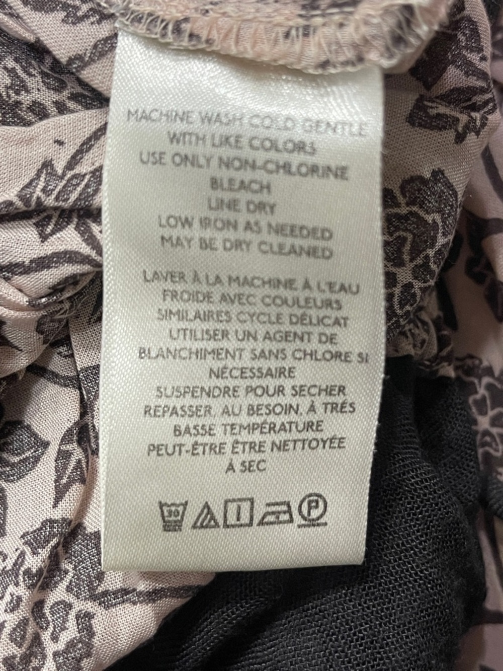 FREE PEOPLE Soulmate Jumpsuit Wide Convertible Leg Floral Print Brown Tan Sz XS - Picture 13 of 16